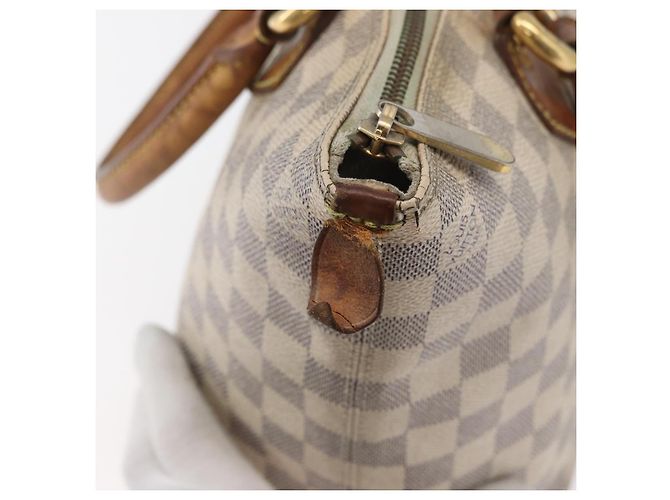 LOUIS VUITTON Borsa Tote Damier Azur Saleya PM N51186 LV Auth 179397 - vista 18
