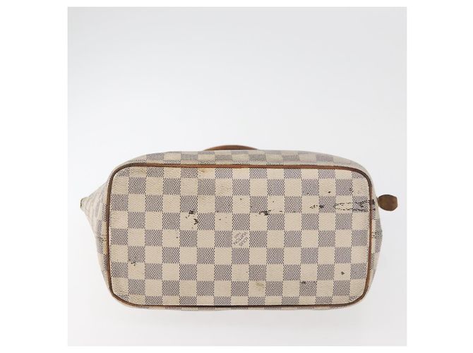 LOUIS VUITTON Borsa Tote Damier Azur Saleya PM N51186 LV Auth 179397 - vista 5