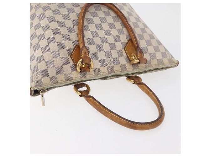 LOUIS VUITTON Borsa Tote Damier Azur Saleya PM N51186 LV Auth 179397 - vista 6