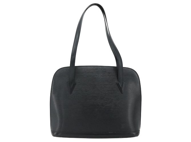 Borsa a Spalla LOUIS VUITTON Epi Lussac Black M52282 LV Auth ka4310 Nero - vista 13