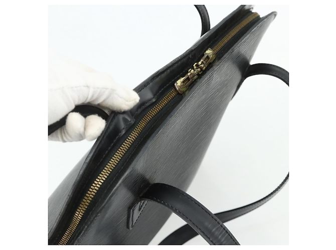 Borsa a Spalla LOUIS VUITTON Epi Lussac Black M52282 LV Auth ka4310 Nero - vista 6