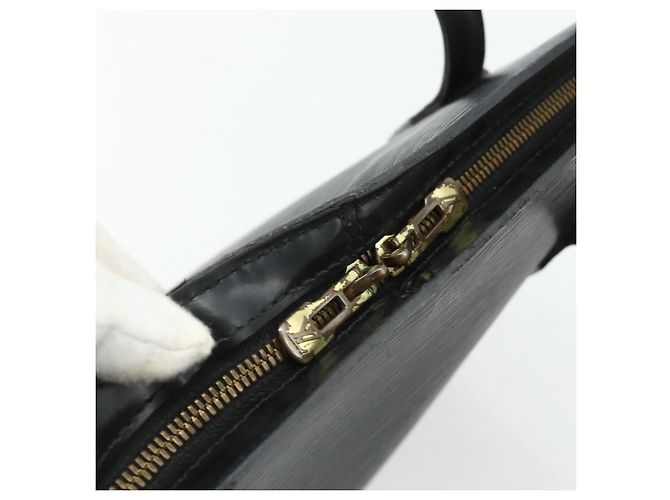 Borsa a Spalla LOUIS VUITTON Epi Lussac Black M52282 LV Auth ka4310 Nero - vista 9