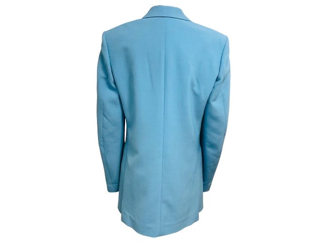 Autre Marque Blaue Classic Two Button Blazer Jacke Kwaidan Editions - Ansicht 3