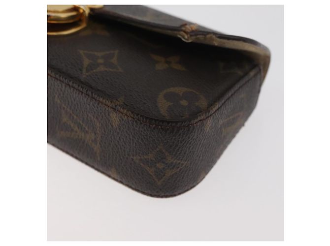 LOUIS VUITTON Pochette Monogram lagoon Estuche para Gafas M60008 LV Auth BA12613 Monograma - vista 14