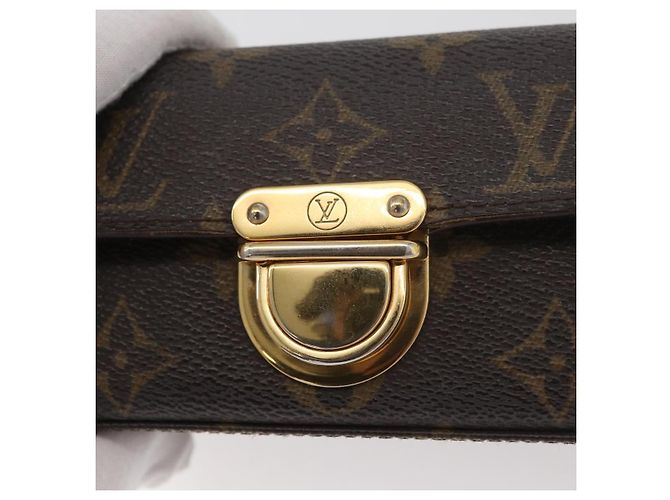 LOUIS VUITTON Pochette Monogram lagoon Estuche para Gafas M60008 LV Auth BA12613 Monograma - vista 18