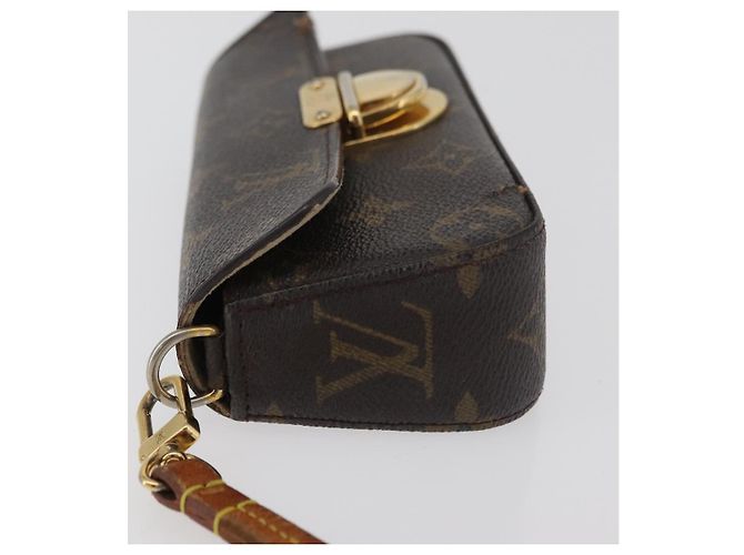 LOUIS VUITTON Pochette Monogram lagoon Estuche para Gafas M60008 LV Auth BA12613 Monograma - vista 4