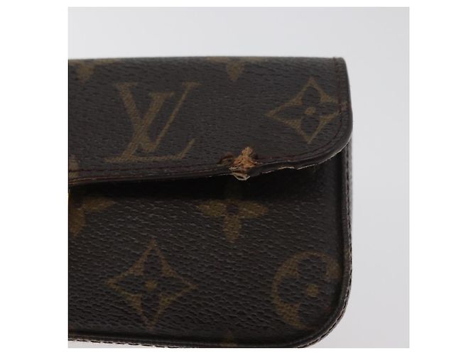 LOUIS VUITTON Pochette Monogram lagoon Estuche para Gafas M60008 LV Auth BA12613 Monograma - vista 9