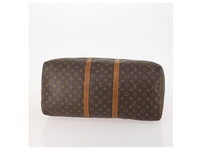 LOUIS VUITTON Borsa Boston Monogram Keepall 55 M41424 LV Auth bs34503 Monogramma - vista 5