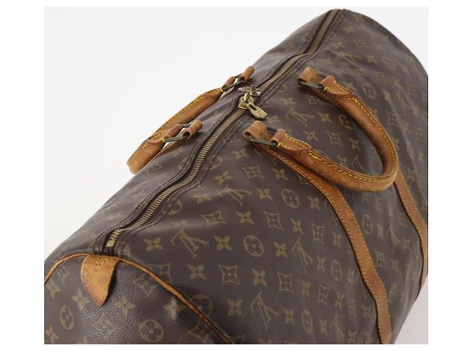 LOUIS VUITTON Borsa Boston Monogram Keepall 55 M41424 LV Auth bs34503 Monogramma - vista 6