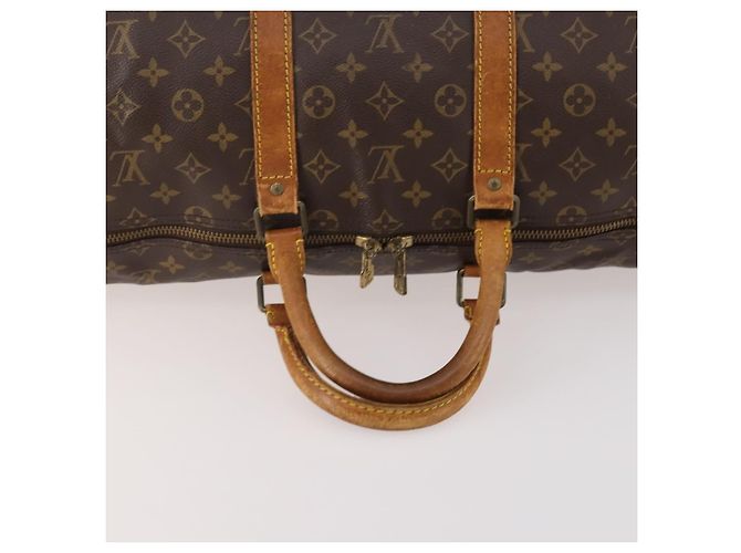 LOUIS VUITTON Borsa Boston Monogram Keepall 55 M41424 LV Auth bs34503 Monogramma - vista 7