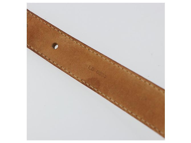 LOUIS VUITTON Monogram Multicolor Ceinture Care Belt White M9272W LV Auth 179316 Bianco - vista 12