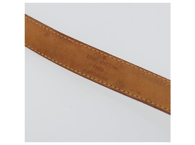 LOUIS VUITTON Monogram Multicolor Ceinture Care Belt White M9272W LV Auth 179316 Bianco - vista 13