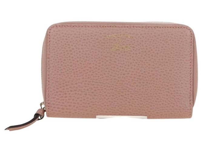 Portafoglio GUCCI Swing in pelle rosa 354497 Auth am11608V - vista 13