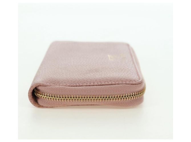 Portafoglio GUCCI Swing in pelle rosa 354497 Auth am11608V - vista 4
