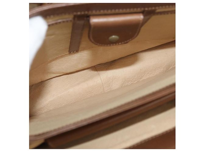 Borsa a Spalla GUCCI in Pelle Marrone Oro Auth ep14502 D'oro - vista 11
