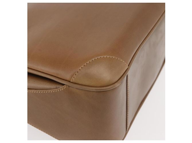 Borsa a Spalla GUCCI in Pelle Marrone Oro Auth ep14502 D'oro - vista 15