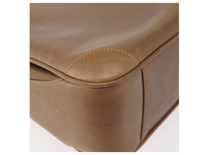 Borsa a Spalla GUCCI in Pelle Marrone Oro Auth ep14502 D'oro - vista 16