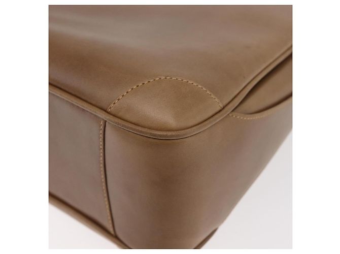 Borsa a Spalla GUCCI in Pelle Marrone Oro Auth ep14502 D'oro - vista 17