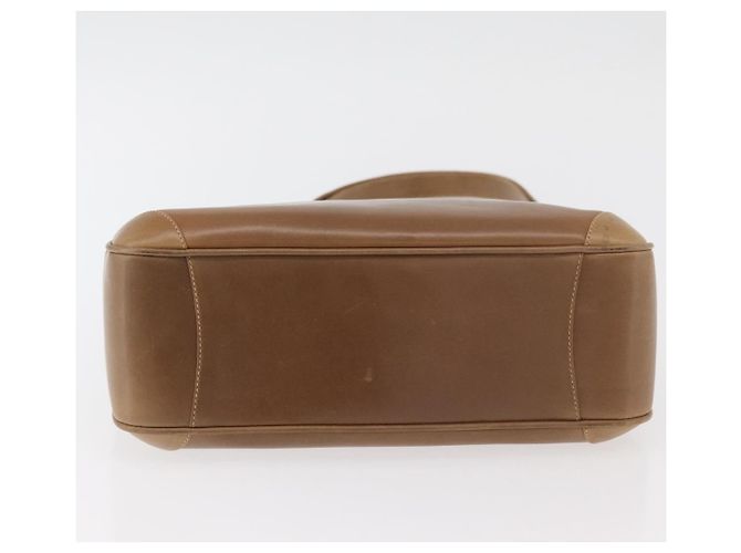 Borsa a Spalla GUCCI in Pelle Marrone Oro Auth ep14502 D'oro - vista 5
