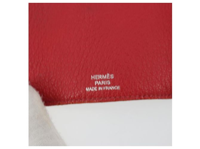 Hermès HERMES Baan Key Case Leather Beige Auth 179332 - view 18