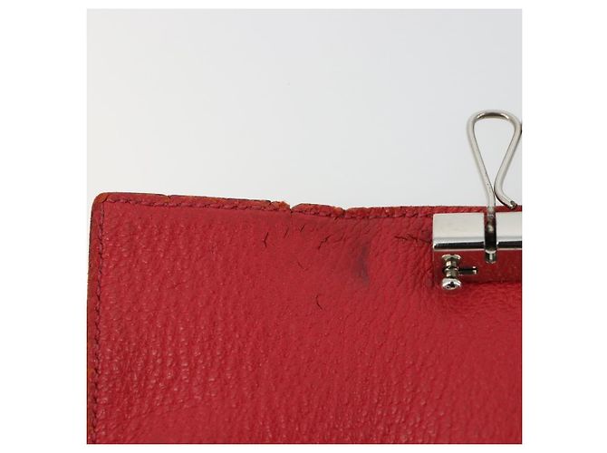 Hermès HERMES Baan Key Case Leather Beige Auth 179332 - view 21