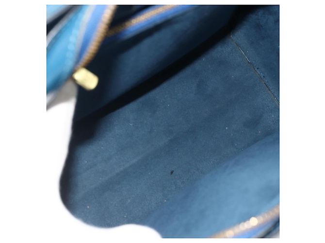Borsa LOUIS VUITTON Epi Pont Neuf Blu M52055 LV Auth ka4330A - vista 11