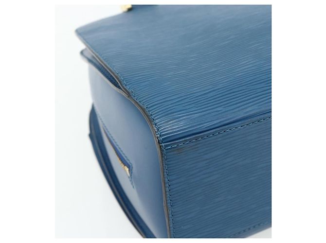 Borsa LOUIS VUITTON Epi Pont Neuf Blu M52055 LV Auth ka4330A - vista 14