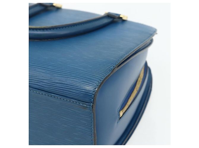 Borsa LOUIS VUITTON Epi Pont Neuf Blu M52055 LV Auth ka4330A - vista 15