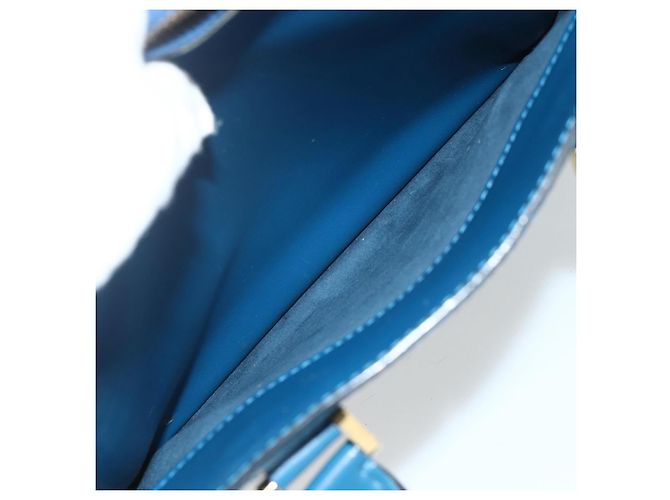 Borsa LOUIS VUITTON Epi Pont Neuf Blu M52055 LV Auth ka4330A - vista 24