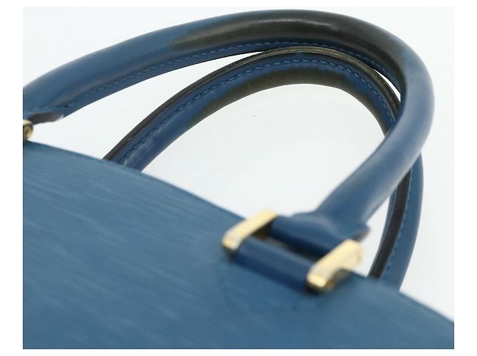 Borsa LOUIS VUITTON Epi Pont Neuf Blu M52055 LV Auth ka4330A - vista 8