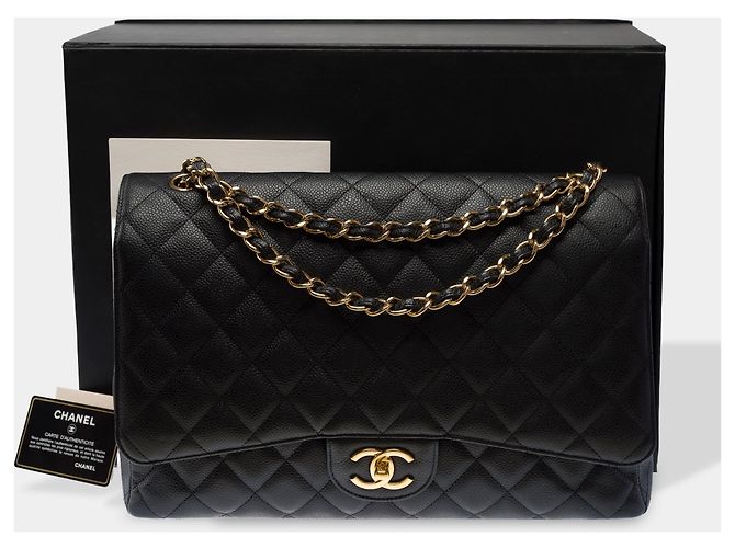Borsa CHANEL Timeless/Classique in Pelle Nera - 103508 Nero - vista 2