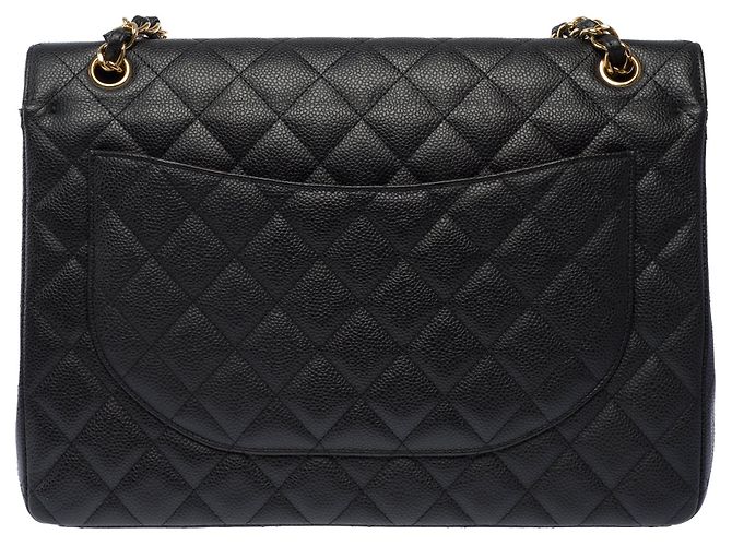 Borsa CHANEL Timeless/Classique in Pelle Nera - 103508 Nero - vista 4