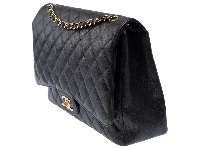 Borsa CHANEL Timeless/Classique in Pelle Nera - 103508 Nero - vista 5
