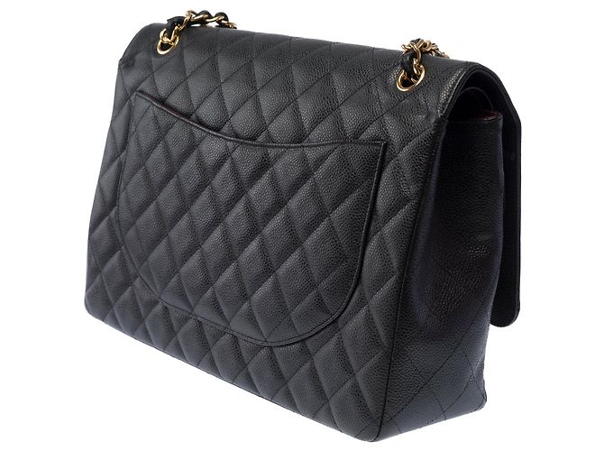 Borsa CHANEL Timeless/Classique in Pelle Nera - 103508 Nero - vista 6