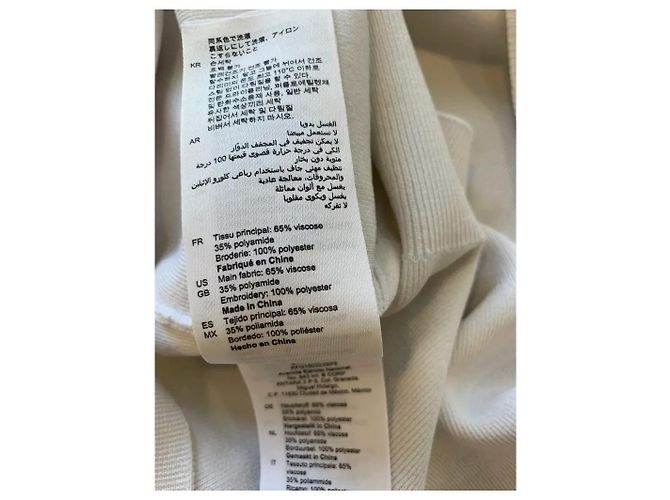 Sandro Logo Crop Top Weiß - Ansicht 5