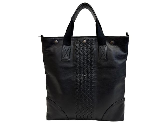 Borsa Tote Intrecciato nera Bottega Veneta Nero - vista 2