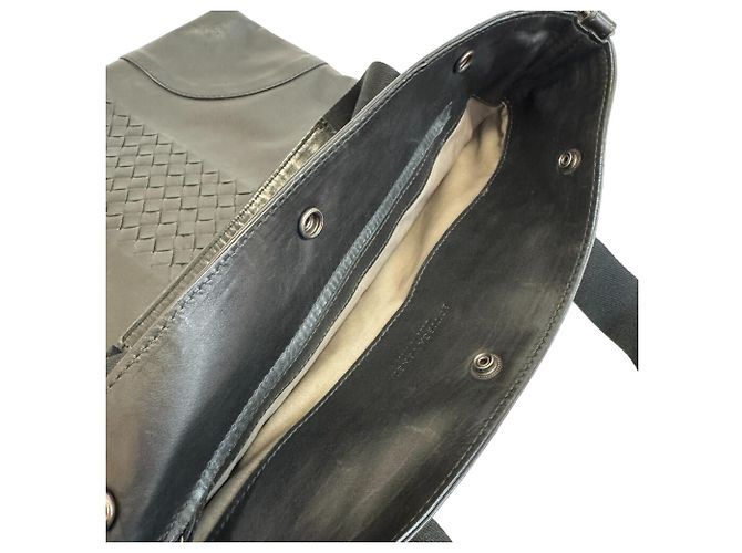 Borsa Tote Intrecciato nera Bottega Veneta Nero - vista 8