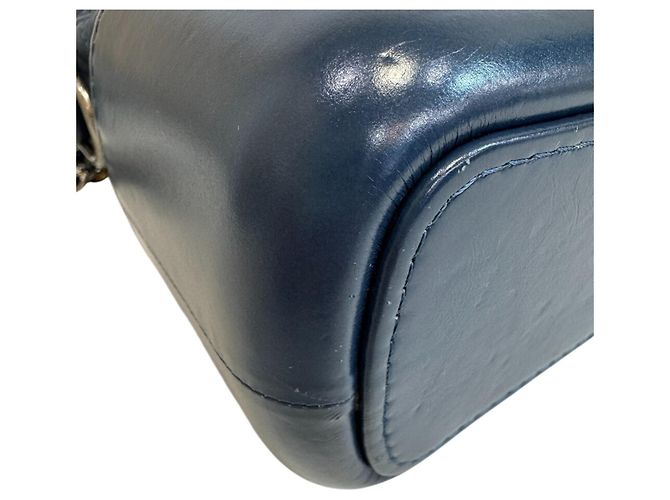 Borsa Hobo Chanel Gabrielle Small Blu - vista 3