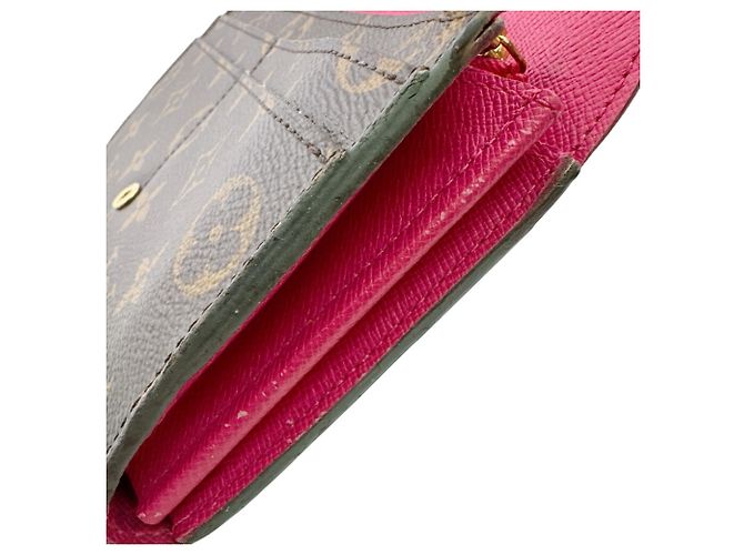 Sarah Louis Vuitton Monogram Long Wallet Braun - Ansicht 21