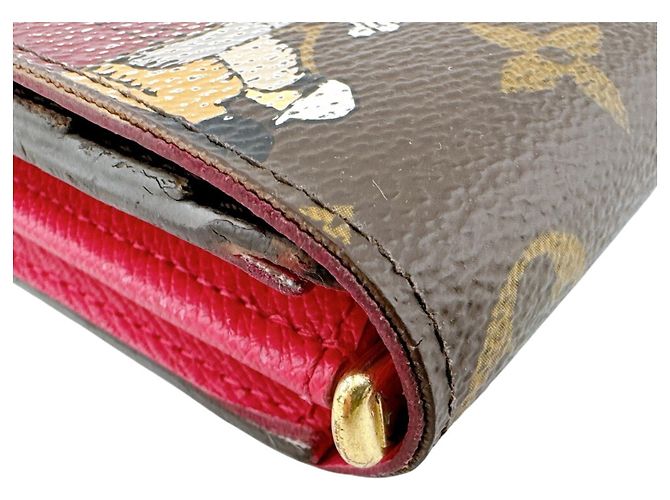 Sarah Louis Vuitton Monogram Long Wallet Braun - Ansicht 5