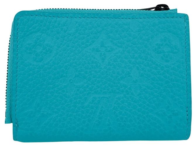 Cartera tríptico Louis Vuitton en azul - vista 2