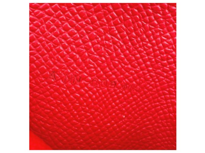 Hermès Hermes Click 12 Compact Wallet Tri-fold in Pink - view 14