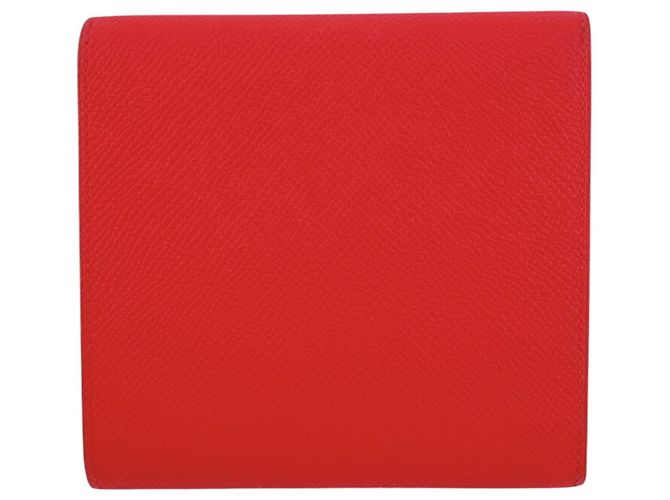Hermès Hermes Click 12 Compact Wallet Tri-fold in Pink - view 2