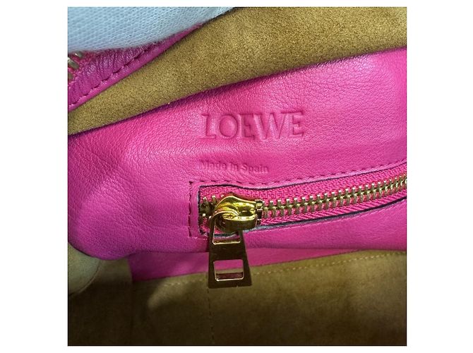 Borsa a tracolla Loewe Amazona 28 in rosa - vista 12