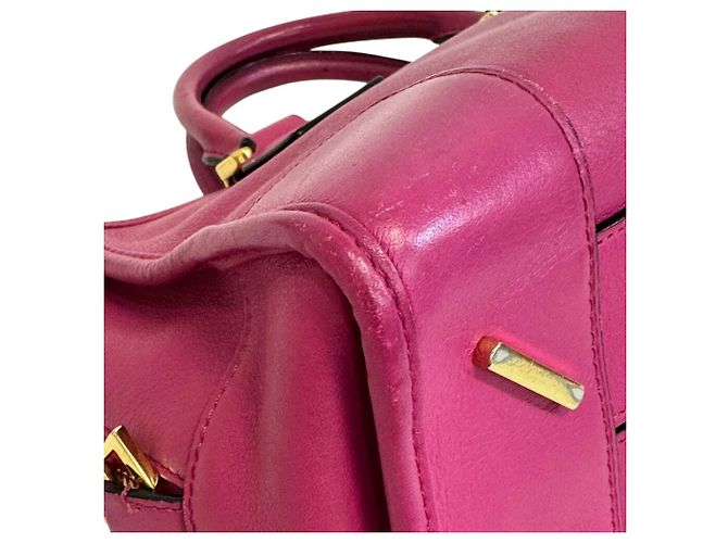 Borsa a tracolla Loewe Amazona 28 in rosa - vista 3