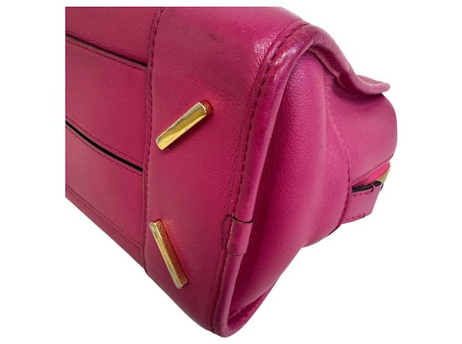 Borsa a tracolla Loewe Amazona 28 in rosa - vista 4