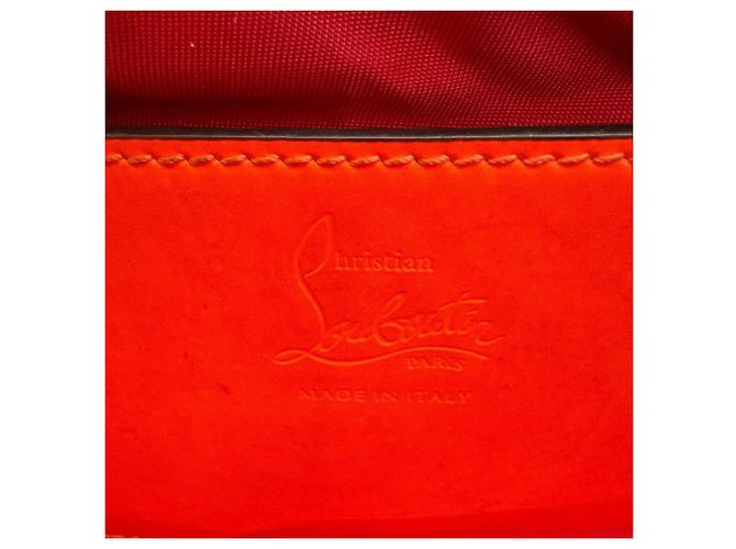 Borsa a tracolla arancione Christian Louboutin - vista 11