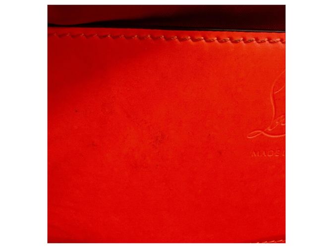 Borsa a tracolla arancione Christian Louboutin - vista 12