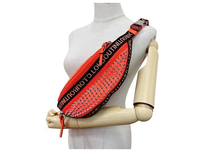 Borsa a tracolla arancione Christian Louboutin - vista 18