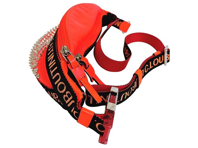 Borsa a tracolla arancione Christian Louboutin - vista 2